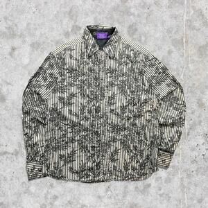 2000's Jimi Hendrix Floral AOP Button-Up Shirt